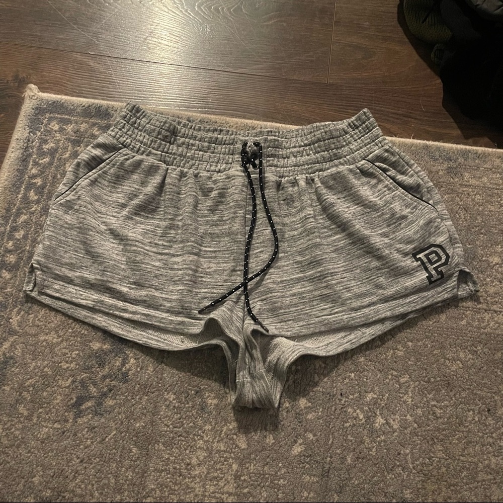 VS PINK gray soft shorts
